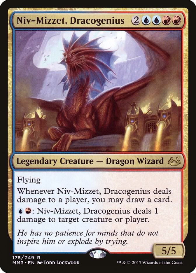 Niv-Mizzet, Dracogenius 175/249 (Modern Masters 2017)  - Foil | Good Games Modbury