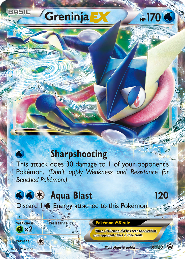 Greninja EX (XY20) [XY: Black Star Promos] | Good Games Modbury