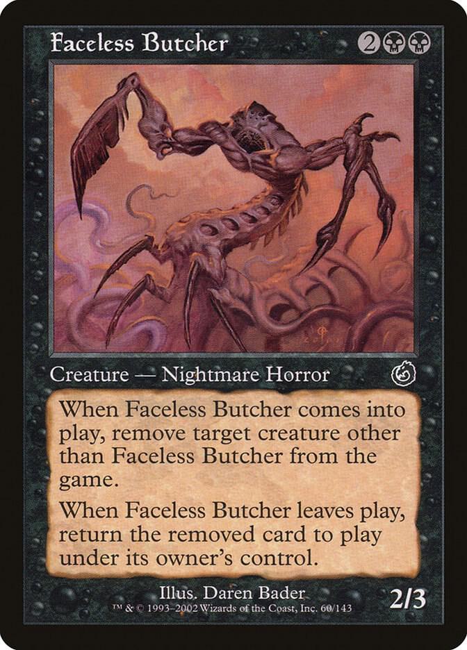Faceless Butcher 60/143 (Torment)  - Foil | Good Games Modbury