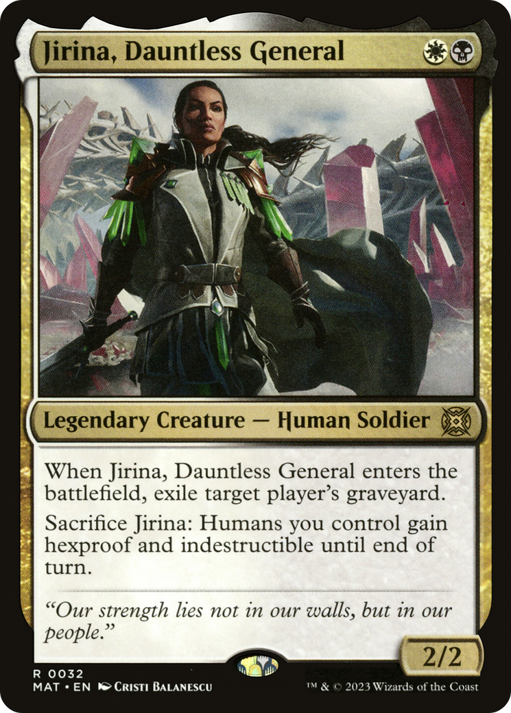 Jirina, Dauntless General [March of the Machine: The Aftermath] | Good Games Modbury