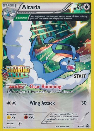 Altaria (XY46) (Staff) [XY: Black Star Promos] | Good Games Modbury