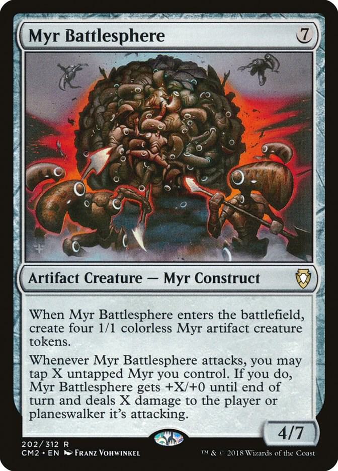 Myr Battlesphere 202/312 (Commander Anthology Volume II)  | Good Games Modbury