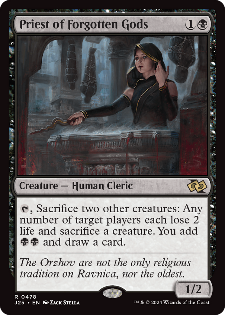 Priest of Forgotten Gods [Foundations Jumpstart] | Good Games Modbury