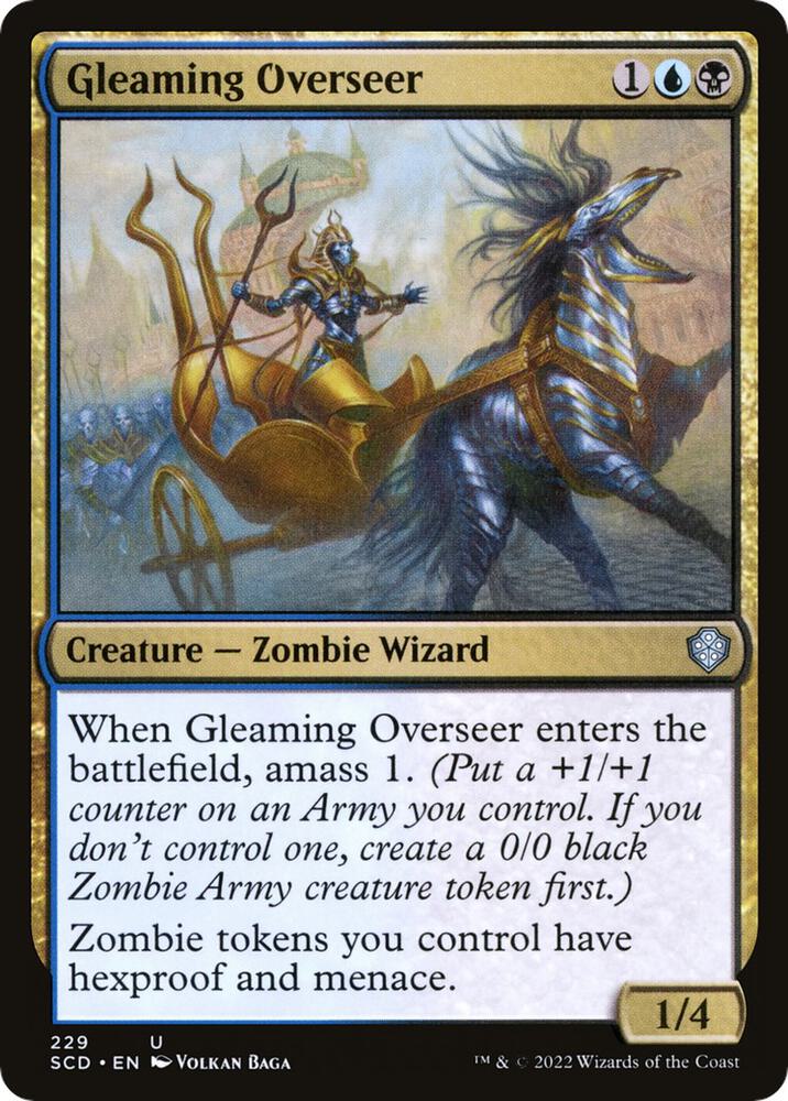 Gleaming Overseer 229/352 (Starter Commander Decks)  | Good Games Modbury
