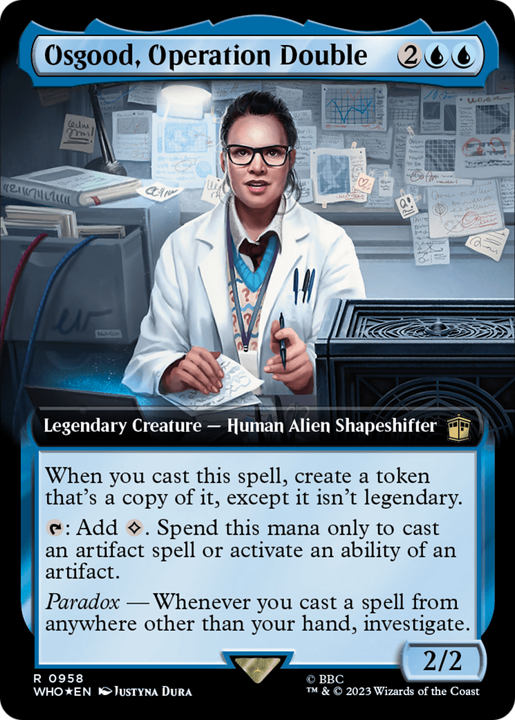 Osgood, Operation Double (Extended Art) (Surge Foil) [Doctor Who] | Good Games Modbury