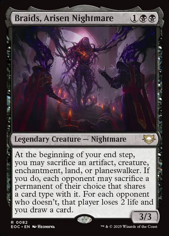 Braids Arisen Nightmare 82 (Commander: Edge of Eternities)  | Good Games Modbury
