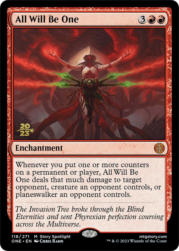 All Will Be One 118s/160 (Prerelease Cards)  - PreRelease Foil | Good Games Modbury