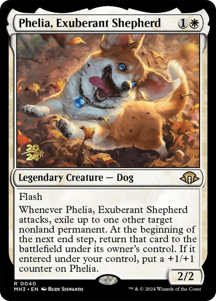 Phelia Exuberant Shepherd 40s/90 (Prerelease Cards)  - Foil | Good Games Modbury