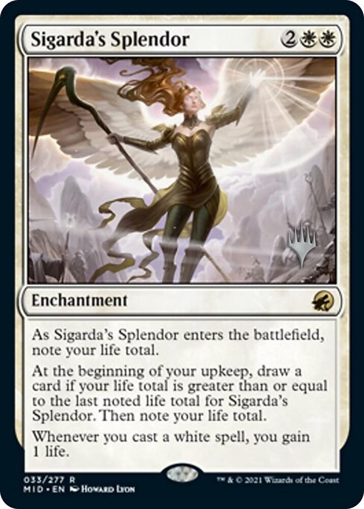 Sigardas Splendor 33p/171 (Promo Pack: Innistrad: Midnight Hunt)  | Good Games Modbury