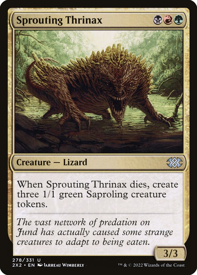 Sprouting Thrinax 278/331 (Double Masters 2022)  | Good Games Modbury