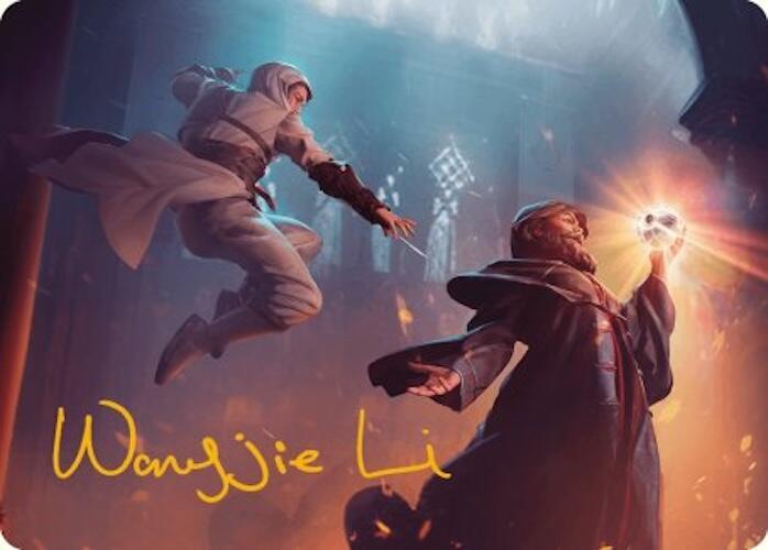 Mortify Art Card Gold Stamped Signature 12 (Art Series: Universes Beyond: Assassin's Creed)  | Good Games Modbury