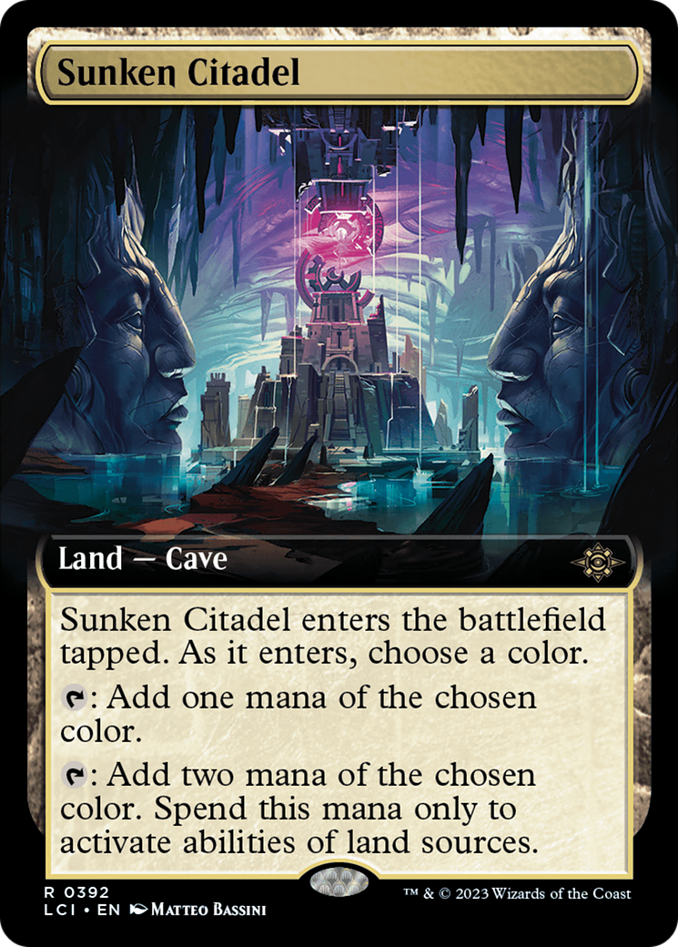 Sunken Citadel (Extended Art) [The Lost Caverns of Ixalan] | Good Games Modbury