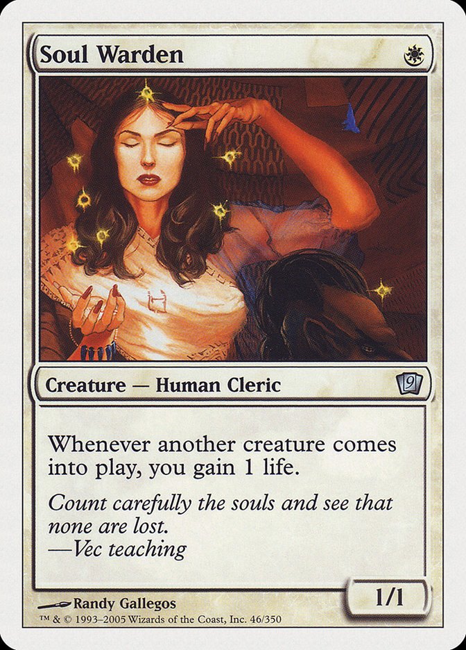 Soul Warden [Ninth Edition] | Good Games Modbury