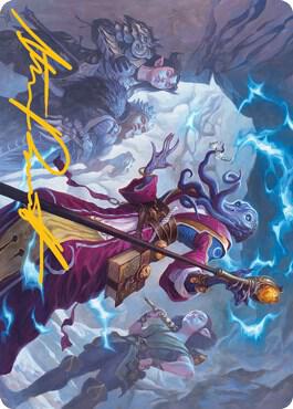 True Polymorph Art Card Gold Stamped Signature 43 (Art Series: Adventures in the Forgotten Realms)  | Good Games Modbury