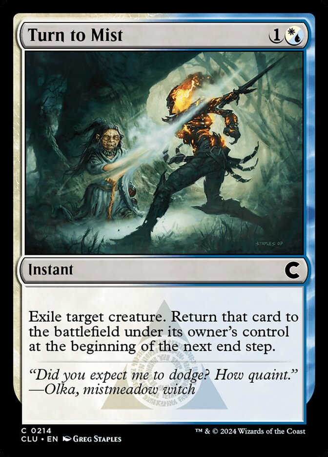 Turn to Mist 214/284 (Ravnica: Clue Edition)  | Good Games Modbury