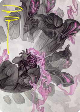 Rise of Extus Art Card Gold Stamped Signature 37 (Art Series: Strixhaven)  | Good Games Modbury