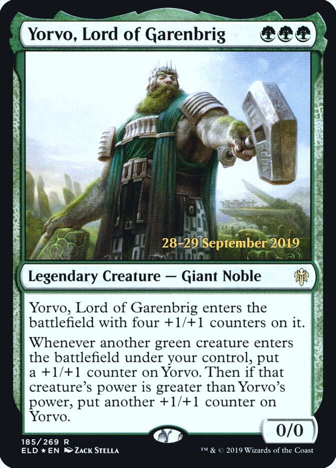 Yorvo Lord of Garenbrig 185s/152 (Prerelease Cards)  - Foil | Good Games Modbury