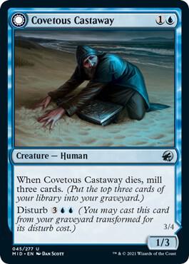 Covetous Castaway 45/277 (Innistrad: Midnight Hunt)  | Good Games Modbury