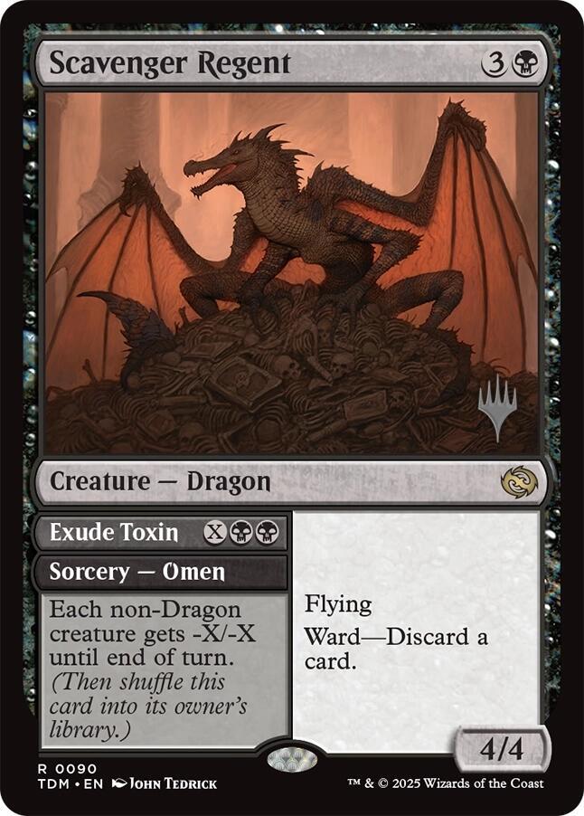 Scavenger Regent 90 (Promo Pack: Tarkir: Dragonstorm)  - Foil | Good Games Modbury