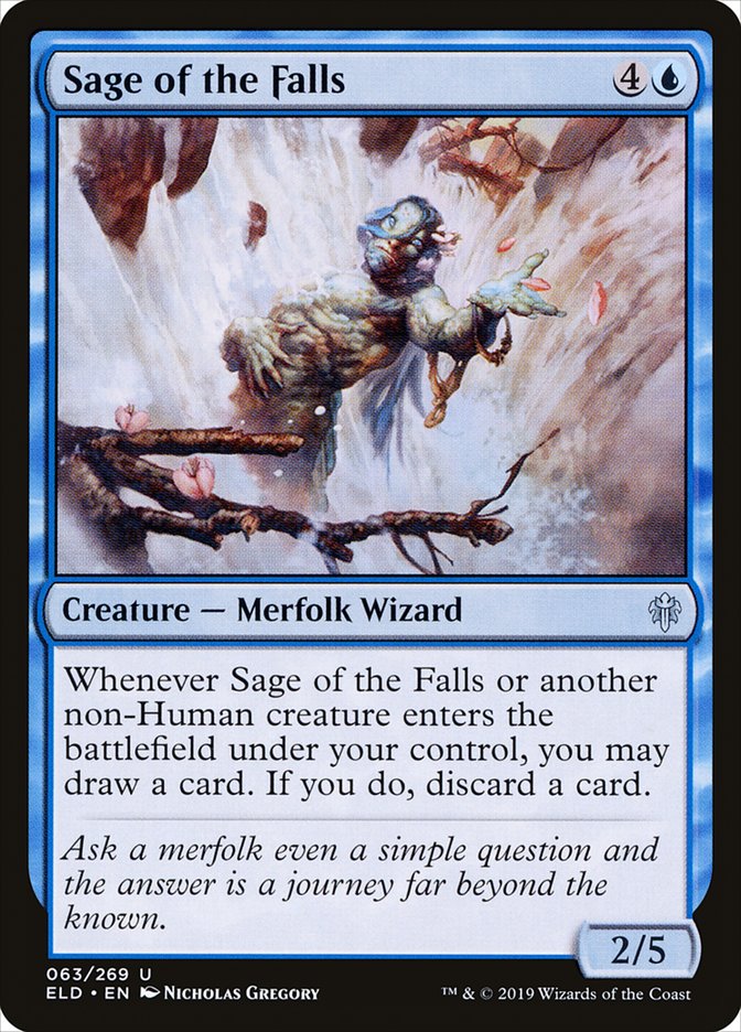 Sage of the Falls [Throne of Eldraine] | Good Games Modbury