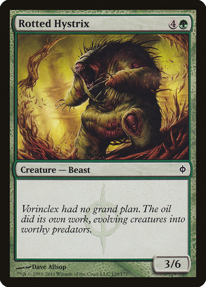 Rotted Hystrix 120/175 (New Phyrexia)  | Good Games Modbury