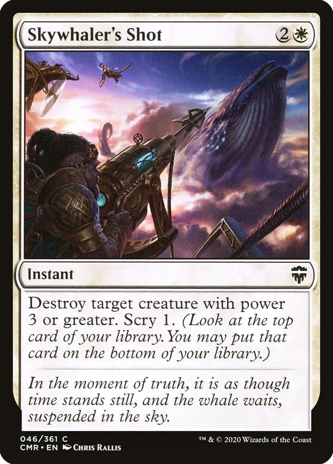 Skywhaler's Shot 46/361 (Commander Legends)  | Good Games Modbury