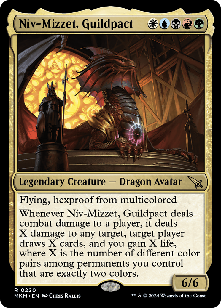 Niv-Mizzet, Guildpact [Murders at Karlov Manor] | Good Games Modbury