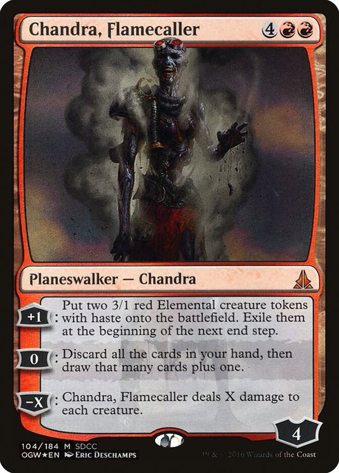 Chandra, Flamecaller 104/184 (Media Promos)  - Foil | Good Games Modbury