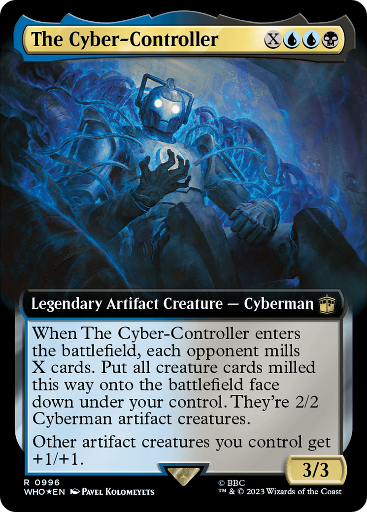 The Cyber-Controller (Extended Art) (Surge Foil) [Doctor Who] | Good Games Modbury