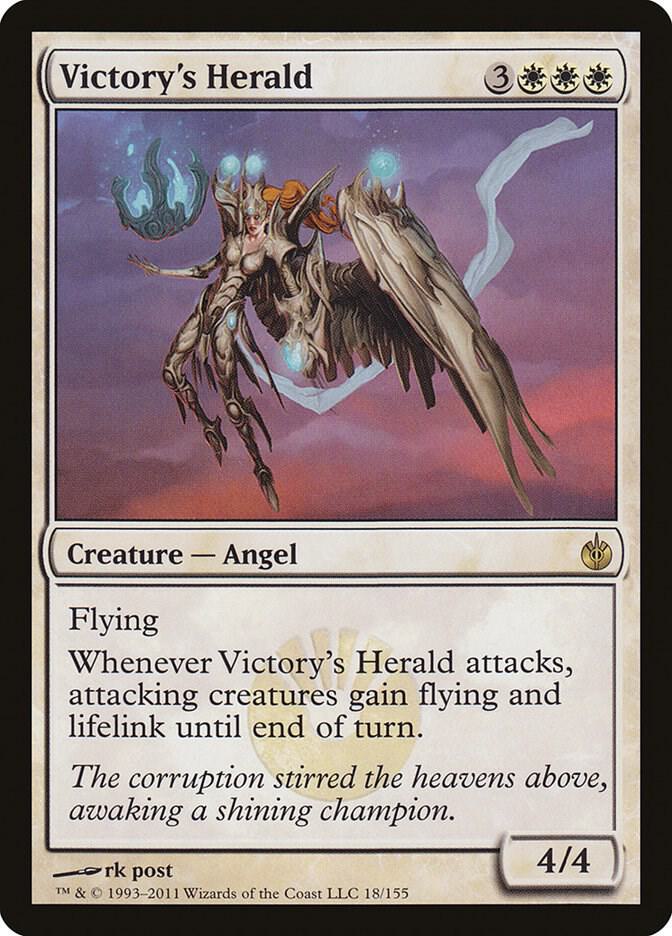 Victory's Herald 18/155 (Mirrodin Besieged)  | Good Games Modbury