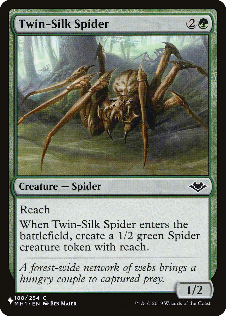 Twin-Silk Spider [The List Reprints] | Good Games Modbury