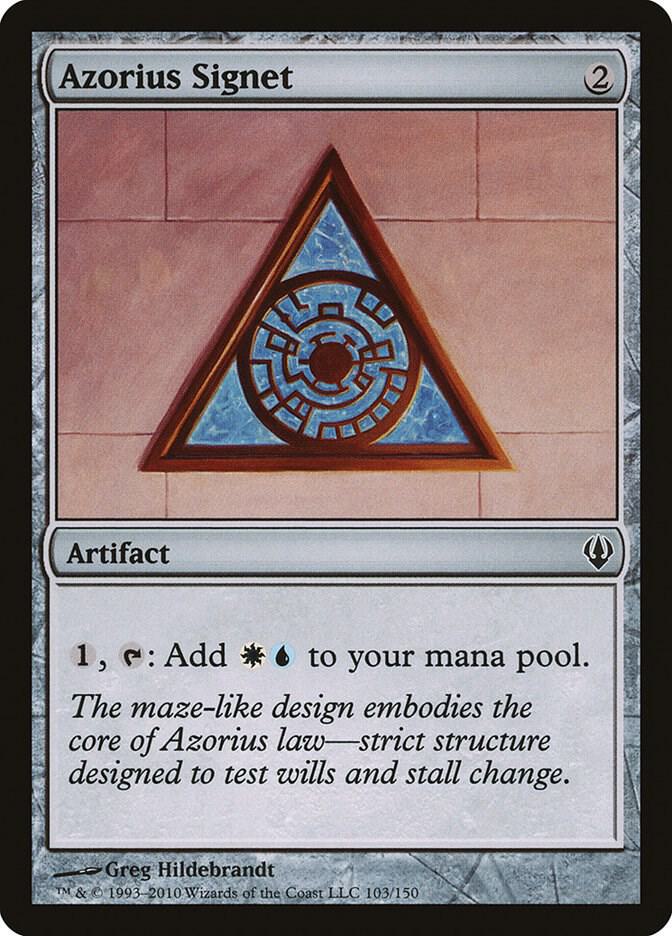 Azorius Signet 103/150 (Archenemy)  | Good Games Modbury