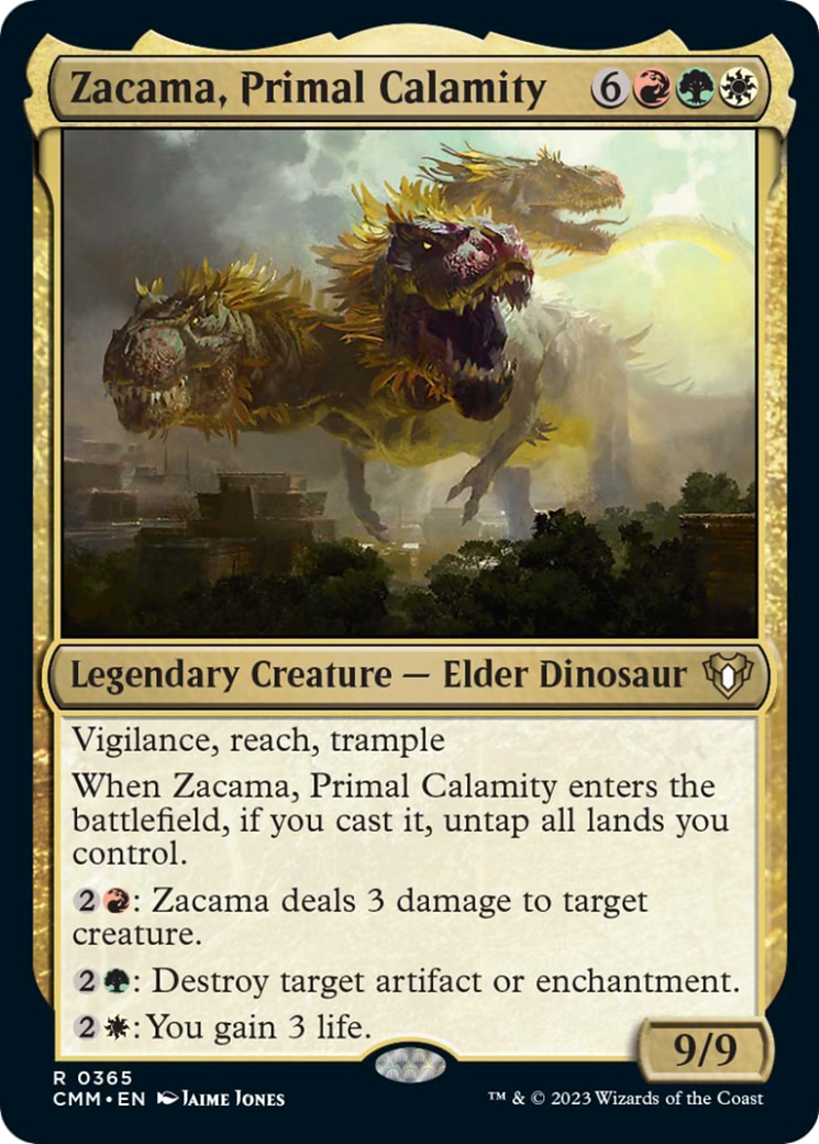 Zacama, Primal Calamity [Commander Masters] | Good Games Modbury