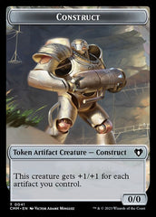 Servo // Construct (0041) Double-Sided Token [Commander Masters Tokens] | Good Games Modbury