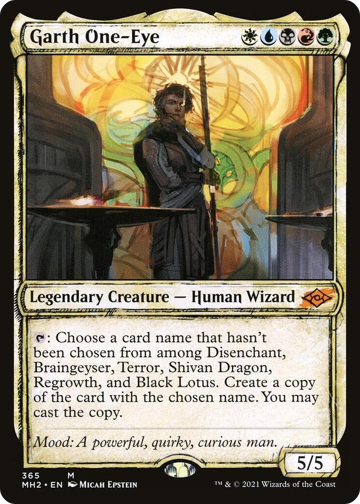 Garth One Eye Showcase 365/303 (Modern Horizons 2)  - Foil | Good Games Modbury