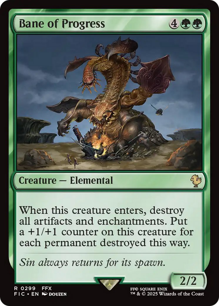 Bane of Progress [FINAL FANTASY Commander] | Good Games Modbury