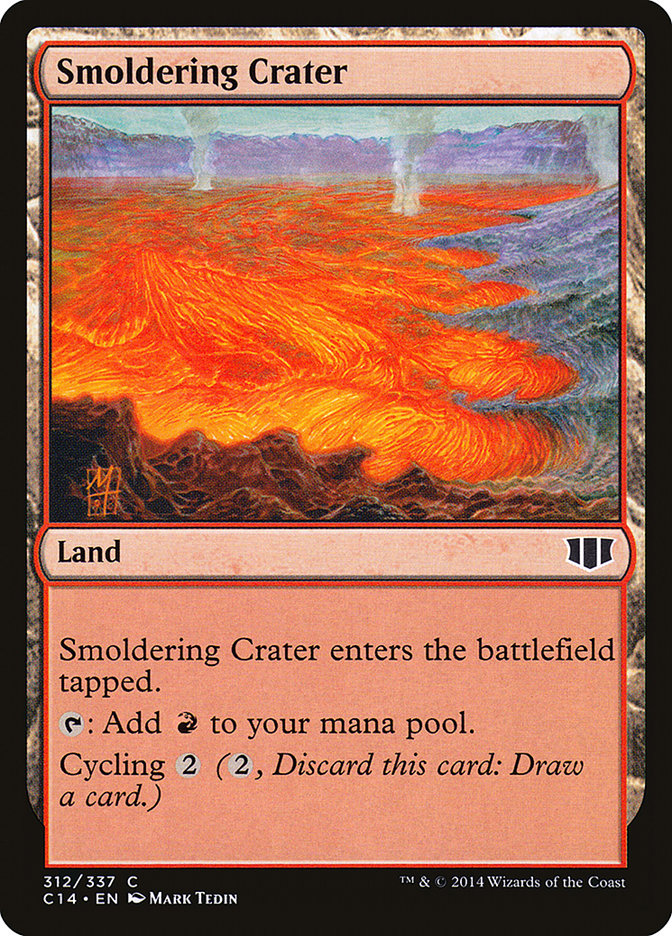 Smoldering Crater [Commander 2014] | Good Games Modbury
