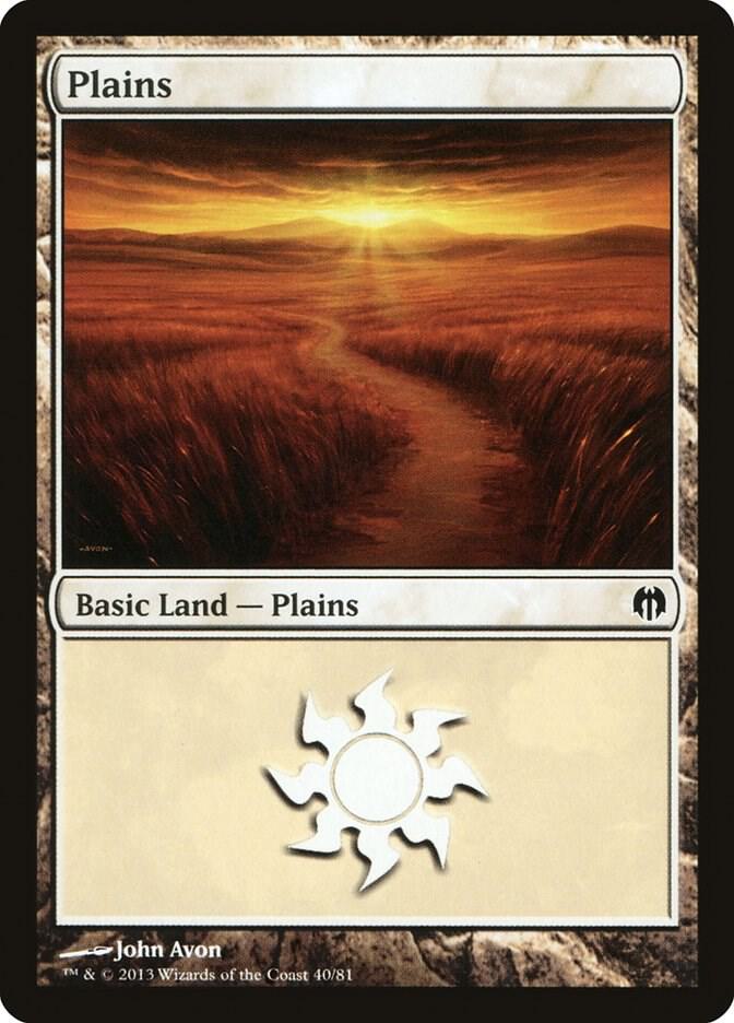 Plains 40/81 (Duel Decks: Heroes vs. Monsters)  | Good Games Modbury