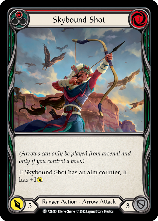 Skybound Shot (Red) [AZL013] (Outsiders Azalea Blitz Deck) | Good Games Modbury