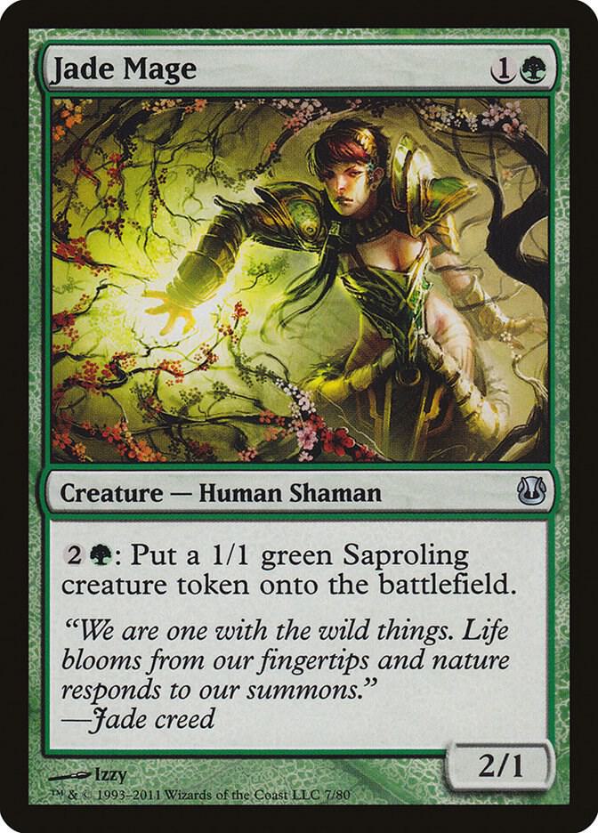 Jade Mage 7/80 (Duel Decks: Ajani vs. Nicol Bolas)  | Good Games Modbury