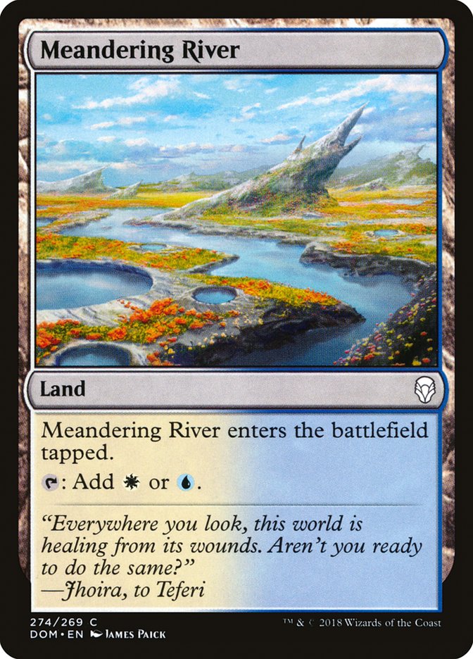 Meandering River [Dominaria] | Good Games Modbury