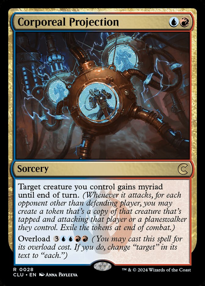 Corporeal Projection 28/284 (Ravnica: Clue Edition)  | Good Games Modbury
