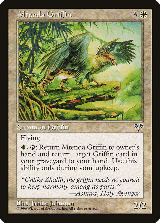 Mtenda Griffin [Mirage] | Good Games Modbury