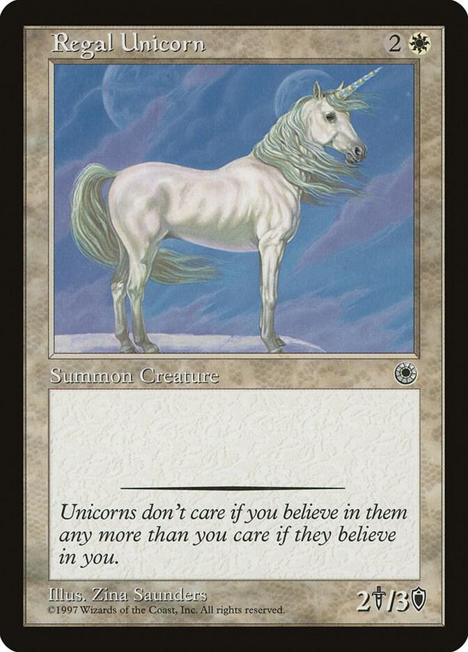 Regal Unicorn 22/243 (Portal)  | Good Games Modbury