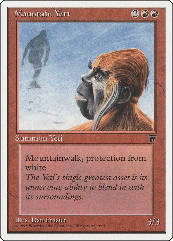Mountain Yeti 53/125 (Chronicles)  | Good Games Modbury