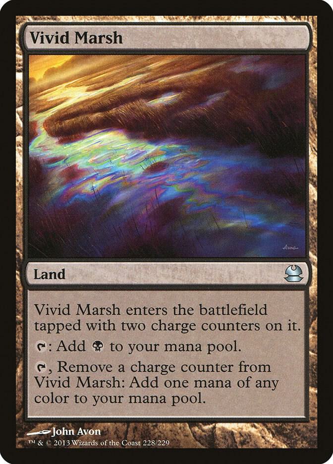 Vivid Marsh 228/229 (Modern Masters)  - Foil | Good Games Modbury