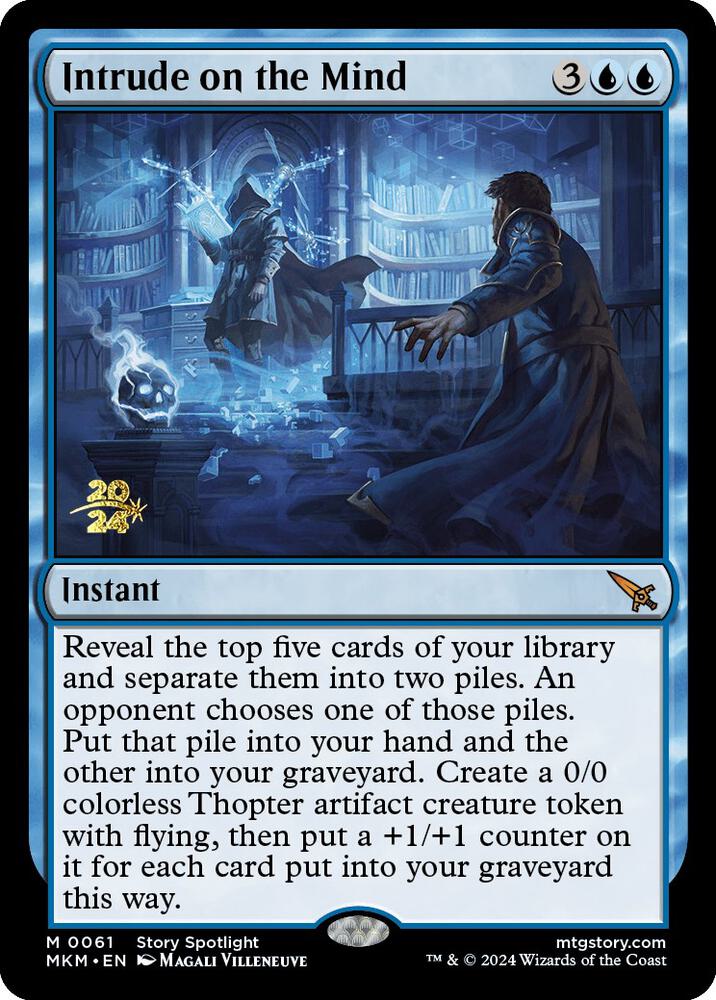 Intrude on the Mind 61s/182 (Prerelease Cards)  - Foil | Good Games Modbury
