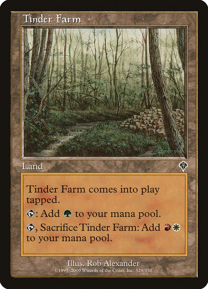 Tinder Farm 329/350 (Invasion)  | Good Games Modbury