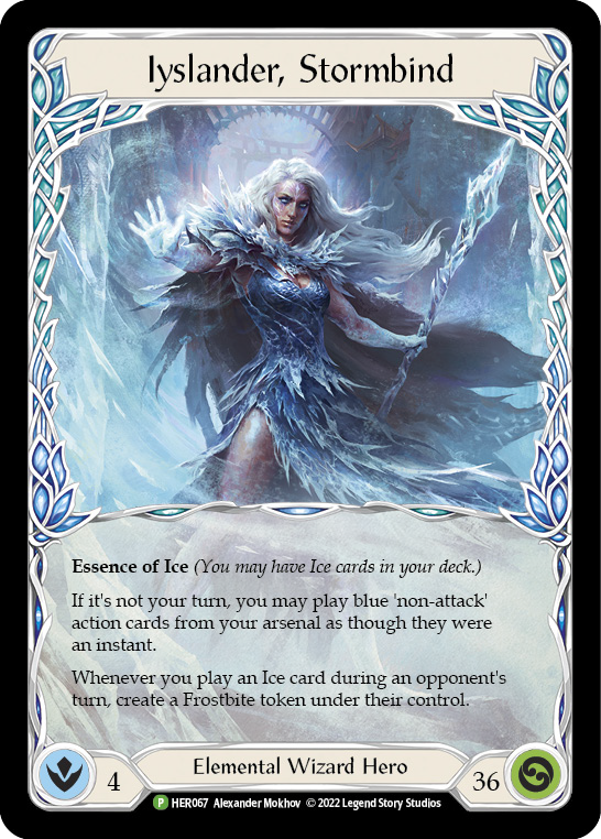 Iyslander, Stormbind [HER067] (Promo)  Rainbow Foil | Good Games Modbury