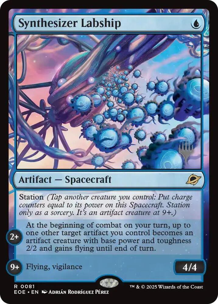 Synthesizer Labship 81 (Promo Pack: Edge of Eternities)  - Foil | Good Games Modbury